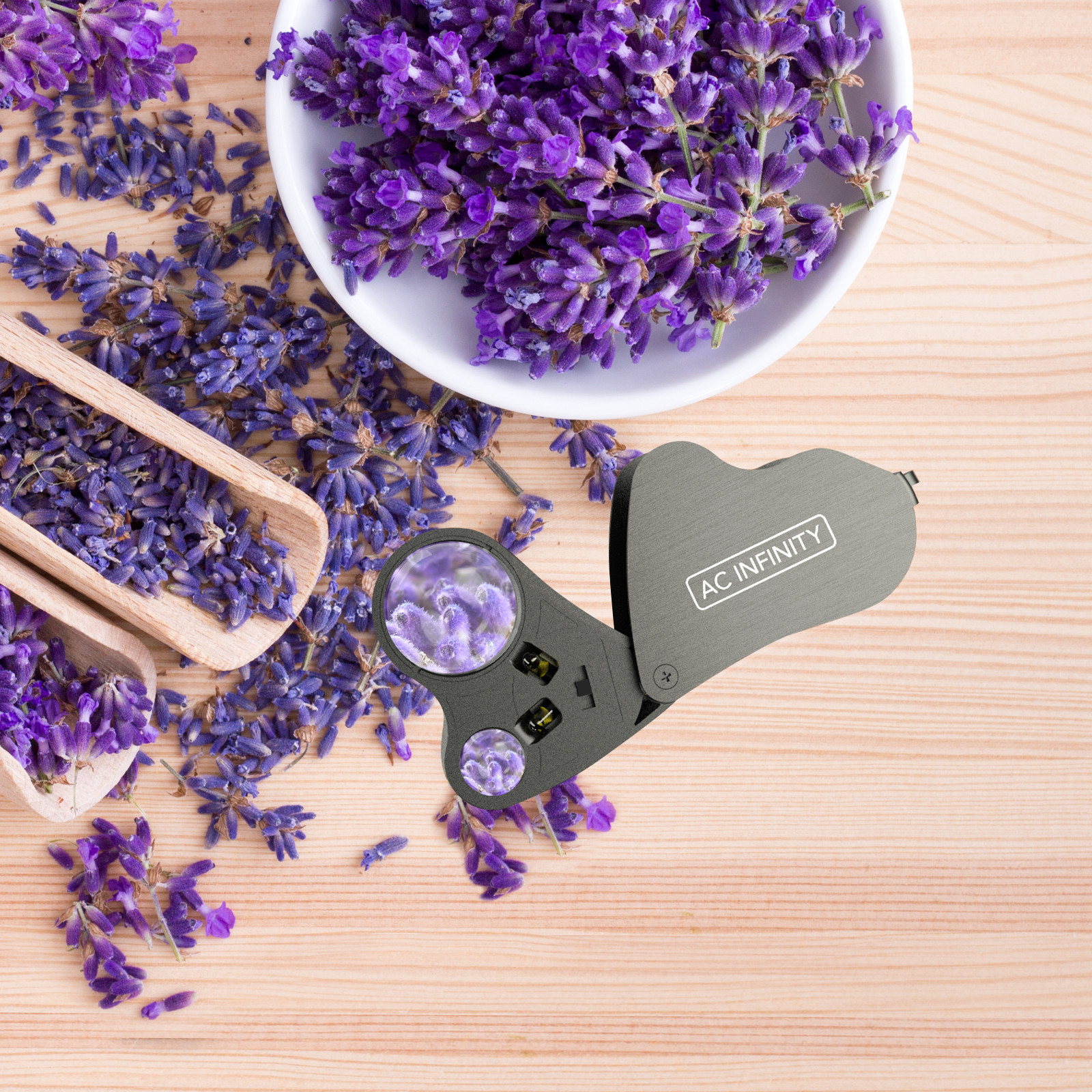 Jewelers Loupe, Pocket Magnifying Glass with LED Light & Dual Lenses - Image 6